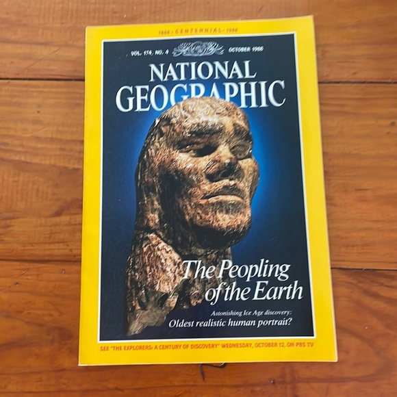 NWOT Collectible Vintage National Geographic Centennial October 1988 Vol 174 #4 - Picture 1 of 16